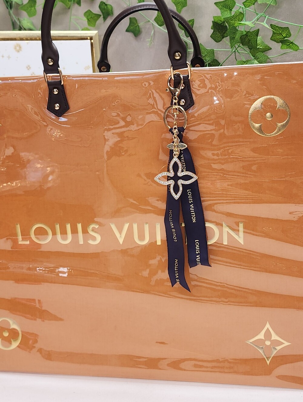 Authentic Louis Vuitton Shopping Bag In PVC Tote - Picture 9 of 12